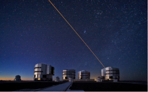 The four 8.2 meter telescopes that comprise the Very Large Telescope (VLT) in Chile’s Atacama Desert. 